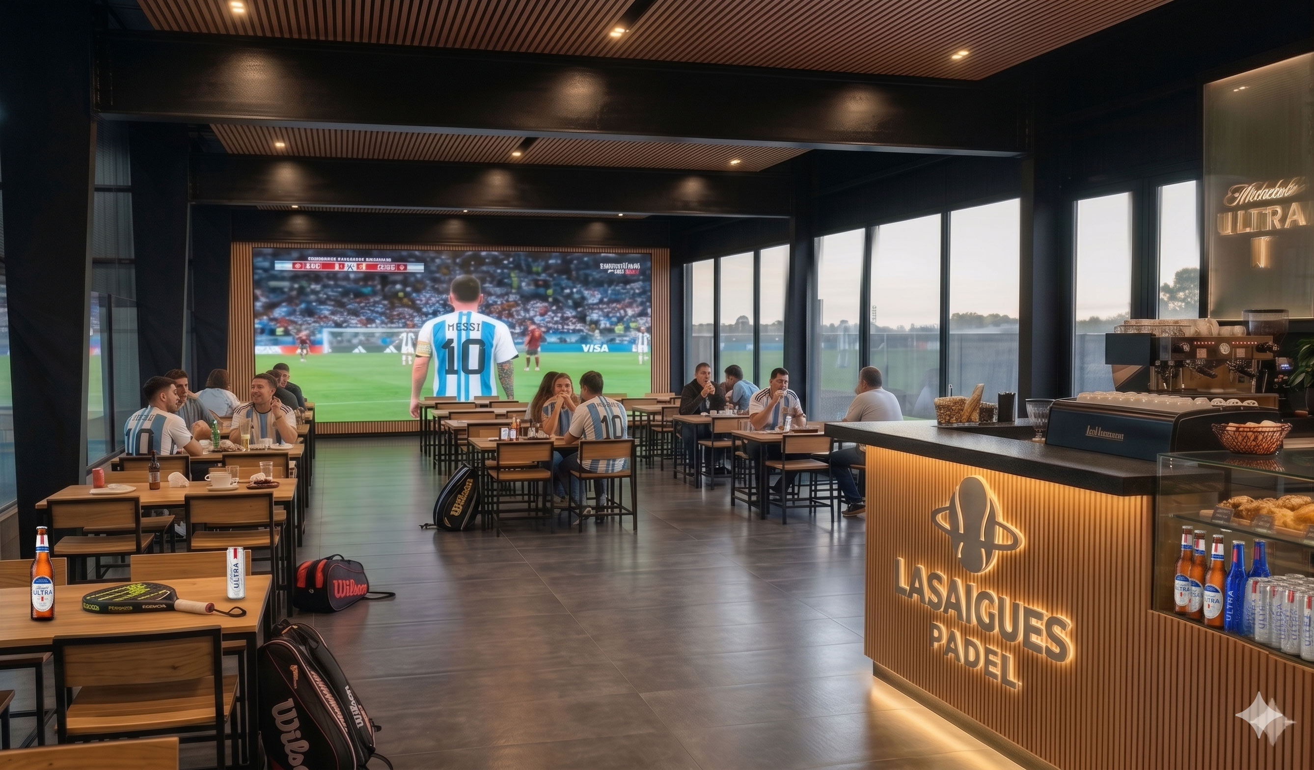 Bar interior